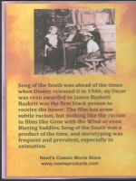 Song of the South (1946) Back Cover DVD