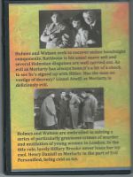 Sherlock Holmes Double Feature Volume One Back Cover DVD