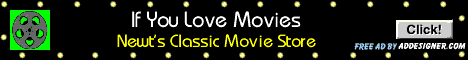 Newt's Classic Movie Store Banner